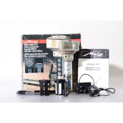 £268.28 • Buy Metz Mecablitz 45 CT-5 Rod Flash NC Battery Transparent - System Flash 