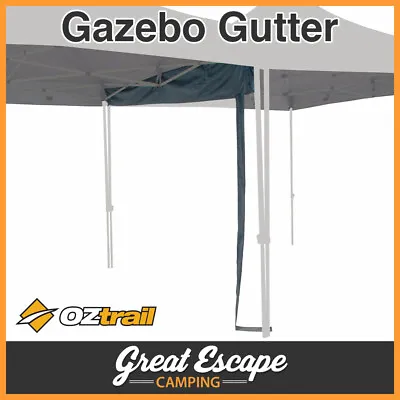 $39 • Buy OzTrail Deluxe Gazebo Gutter 3m System Rain Water Spout