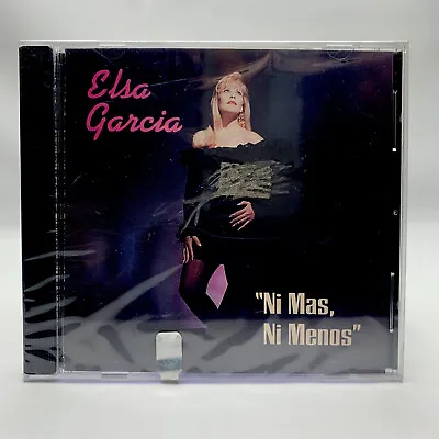 Elsa Garcia CD Ni Mas Ni Menos Original 1st Press 1991 Capitol Tejano Rare New • $35