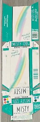 Misty - Vintage Cigarette Collection - USA 🇺🇸 - 80s - Empty Pack • $11.99