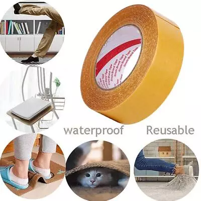 Strong Adhesive Double-sided Gauze Fiber Mesh TapeWaterproof Fiberglass Tape • $1.94