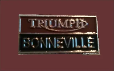 £2.75 • Buy Triumph Bonneville Motorcycles  Pin Badge