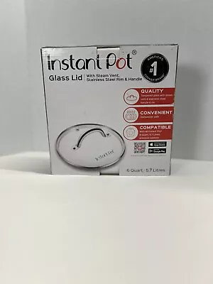 Instant Pot Glass Lid 6 Quart Insta Pot Replacement (614-0502-31) • $17.50