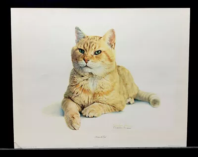 Charles Frace Signed Limited Edition Signed Print “Morris The Cat” • $59.95