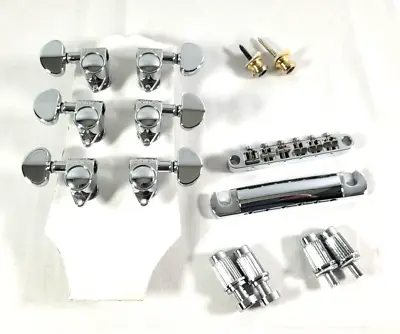Epiphone SG Hardware Set Bridge Tailpiece Posts Grover Tuners Buttons • $75