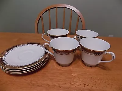 LOT Of 4 VERONA Royal Doulton H5064 CUP/S And SAUCER/S SET/S England Bone China • $99.99