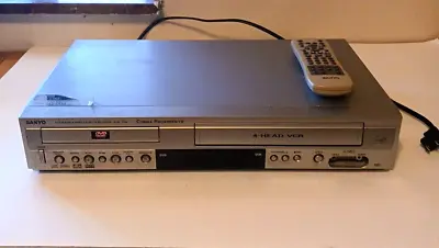 Sanyo DVD VCR Combo Player DVW-7100 With Remote  Untested • $25.99