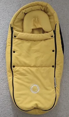 £22 • Buy Bugaboo Cosytoes Cocoon Footmuff For Bee, Ant, Dragonfly Yellow