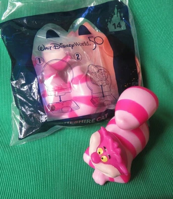 $9.99 • Buy New Cheshire Cat Alice In Wonderland Disney 50th 2021 Mcdonalds #14 Toy