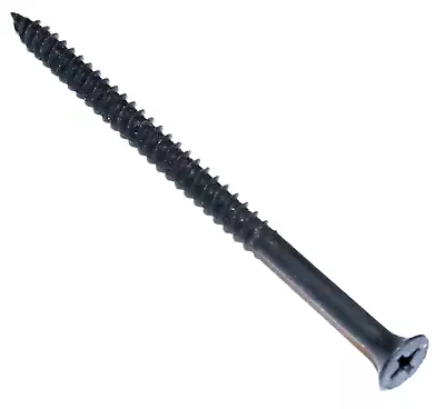 Phillips Bugle Head #10 X 4-1/2  FINE Drywall Wood Screw - Plain Black 1 Pound • $13.97