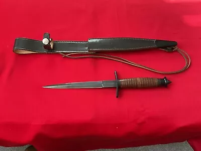 H.G. Long V42 Style Commando Knife Fighting Knife W/sheath • $350