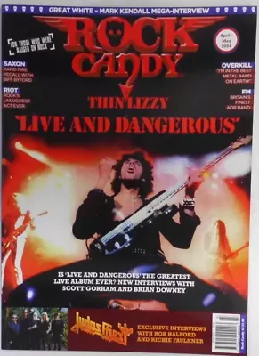 Rock Candy Magazine #43 2024 Thin Lizzy 'Live And Dangerous +Judas Priest &Saxon • £12.99