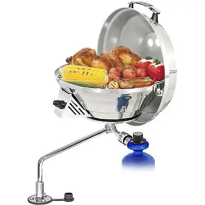 Magma Original Size Marine Kettle 3 Combination Stove & Gas Grill On Locking • $372.98
