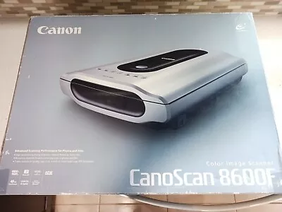 Canon CanoScan 8600F Scanner 1307B002 Photos 35MM Film & Slides + Medium Format • $59.95