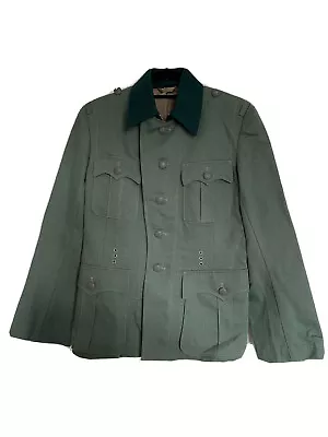 £100 • Buy WW2 German Officers HBT Tunic Repoduction