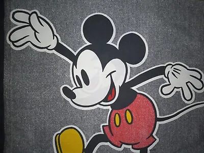 Vintage 90s MICKEY MOUSE Disney  Pillowcase Cover Double Sided Graphics  • $14