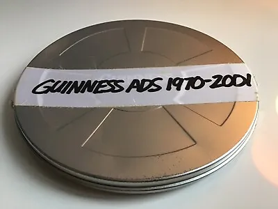 £9.99 • Buy Rare Guinness Advertising Collectable: Film Reel Can - Ads 1970 - 2001