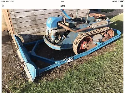 Ransomes Crawler MG 5 Bulldozer Blade And Complete Fittings • £1700