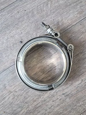 $18.99 • Buy Exhaust Downpipe 2.75inch V-band Clamp Stainless Steel Flange Kit 70mm