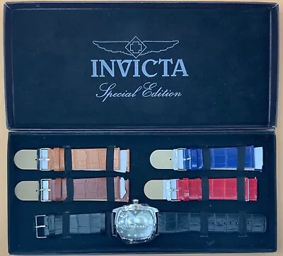 Invicta Special Edition Lupah 35372 Designer Wristwatch 5 Bands Set TimepieceNIB • $160