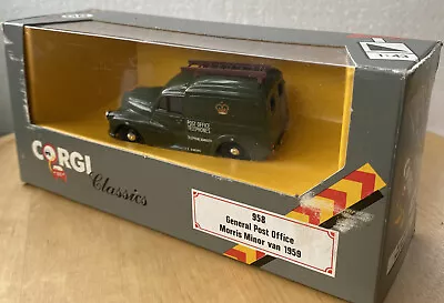 £5 • Buy CORGI CLASSICS 958 - 1:43 1959 MORRIS MINOR VAN - General Post Office Livery