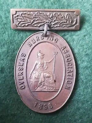 1900s Era Overseas Nursing Association Medal. • £35