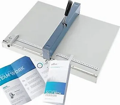 Mxmoonant Manual Creasing Machine Paper Folding Creaser With 2 Adjustable Block • $139