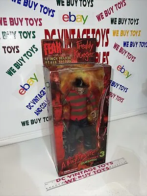 Mezco Toyz Cinema Of Fear A Nightmare On Elm St 3 Dream Freddy Krueger 12  🔥 • $99.99