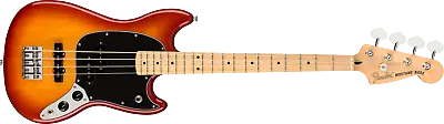 $849.99 • Buy Fender Player Series Mustang Bass PJ   Maple Fingerboard, Sienna Sunburst -  MIM