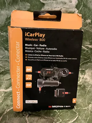🌍 ICarPlay Wireless 800 Adapter For Iphone/ipodDestroyed Box ‼️ • $11.99