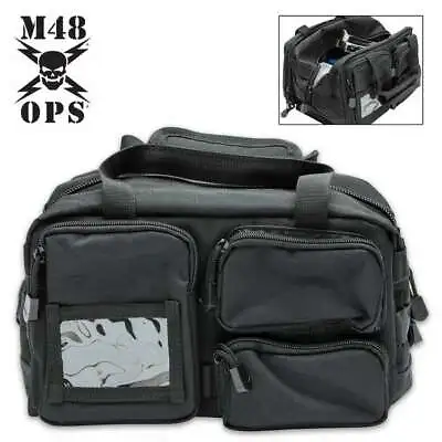 M48 Tactical Tool Bag Mechanics Heavy Duty Government Issued Style Rescue Black • $40.99