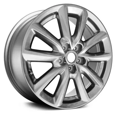 Wheel For 19-21 Mazda 3 18x7 Alloy 10 Spoke Machined Charcoal Metallic 5-114.3mm • $446