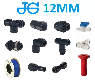 £3.35 • Buy John Guest 12MM Push Fit Water Fittings - Caravan / Motorhome / Boat Systems