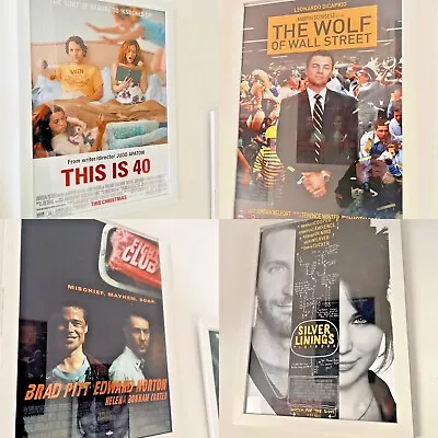 A2 Movie Film Posters - Wolf Of Wall Street DiCaprio Paul Rudd This Is 40 • £4