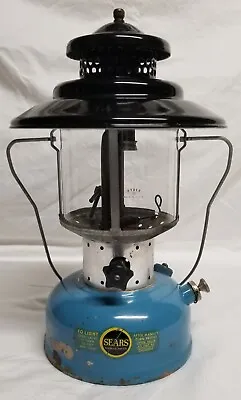 Sears Roebuck & Company Two-Tone Two-Mantle  Big Hat  Lantern (Circa 1960s) • $209.99