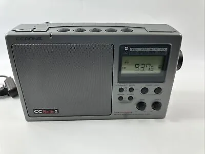C. Crane CCRadio 2 Portable AM/FM/WX & 2 Meter HAM Band Weather Alert Radio • $79.95