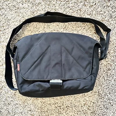 MANFROTTO Unica 1 Messenger Padded Camera Bag Laptop DSLR Lens NWOT MB SM390-1BB • $29.77