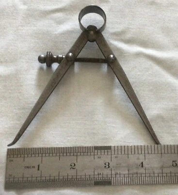 £10.50 • Buy Vintage Moore & Wright  5 Inch Internal Metal Measuring Callipers/ Dividers