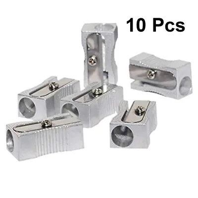 10PCS Metal Sharpener Pencil Sharpeners Manual Professional Pencil Sharpener • $7.86