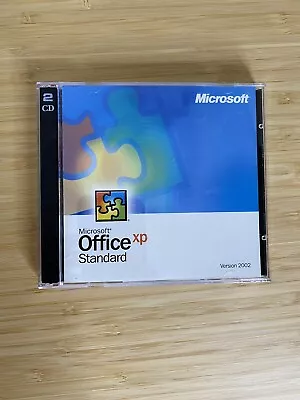 MICROSOFT OFFICE XP Standard Version Upgrade 2002 (2-Disc Set) • $9.99