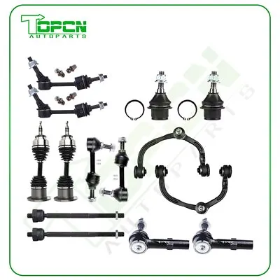 14x Front Upper Control Arm Ball Joint CV Axle Shaft For 2003 04 Ford Expedition • $246.39