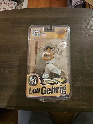 Lou Gehrig McFarlane Figure Cooperstown Collection Series 8 Yankees Brand New • $40