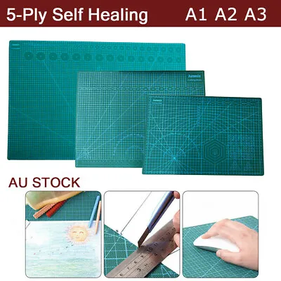 A1 A2 A3 Large Thick Self Healing Cutting Mat Double-Side Art Craft DIY Au Stock • $16.99