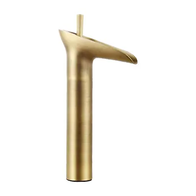 Vintage Style Waterfall  Bathroom Sink  Brass Basin  Tap Q0Y8 • £50.68