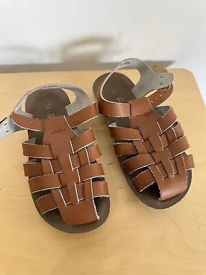 Saltwater Sandals Kids Size 12  Brown • $35