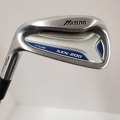 Mizuno MX-200 Y-Tune Grain Flow Forged 6 Iron  Dynalite Gold XP S300 Flex LH • $24