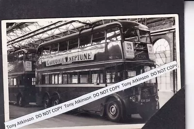 London Transport - K2 Type Trolley Bus - No. 1334 @ Lea Bridge - Photo - B10952 • £1