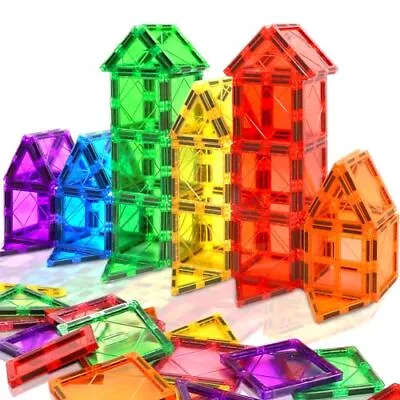 Magnetic Tiles Oversize Magnetic Building Blocks For Kids Ages 4-8 Education... • $11.98