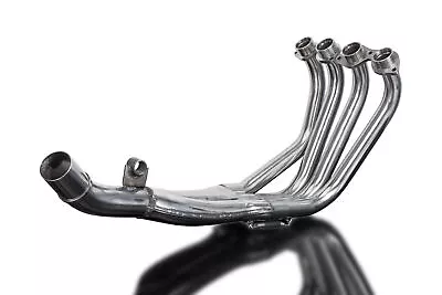 $372.99 • Buy Delkevic Stainless Steel Header Exhaust Downpipes Manifold Honda CBR600F2 92-94