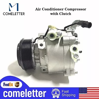 AC A/C Compressor & Clutch For Mitsubishi Lancer 09-14 Outlander 08-15 CO 11165C • $137.75